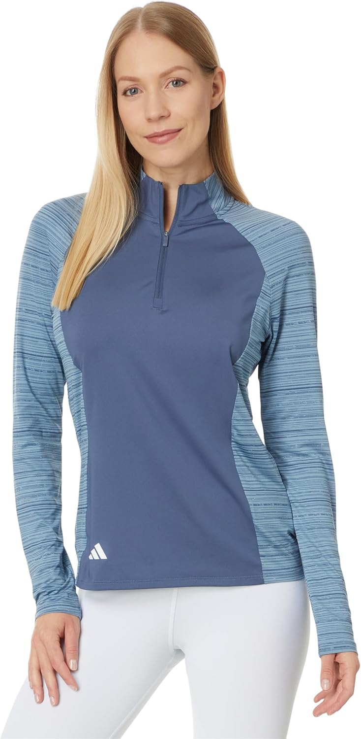 adidas Women's Ultimate365 Quarter-Zip Mock