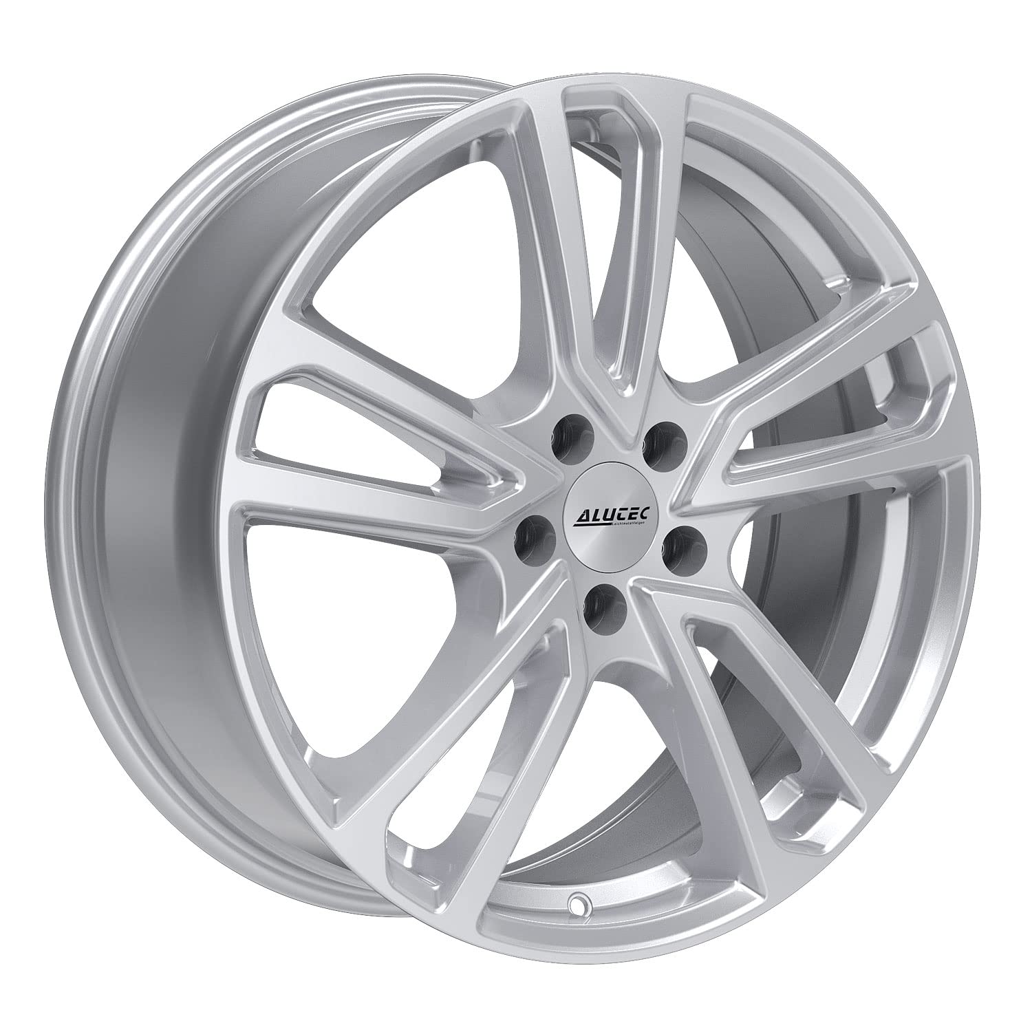 4 x Alutec felgi Tormenta 7,5Jx17 ET36 5 x 112 cm, polarne, srebrne, kompatybilne z Skoda Karoq Kodiaq Octavia Superb Superb iV Yeti