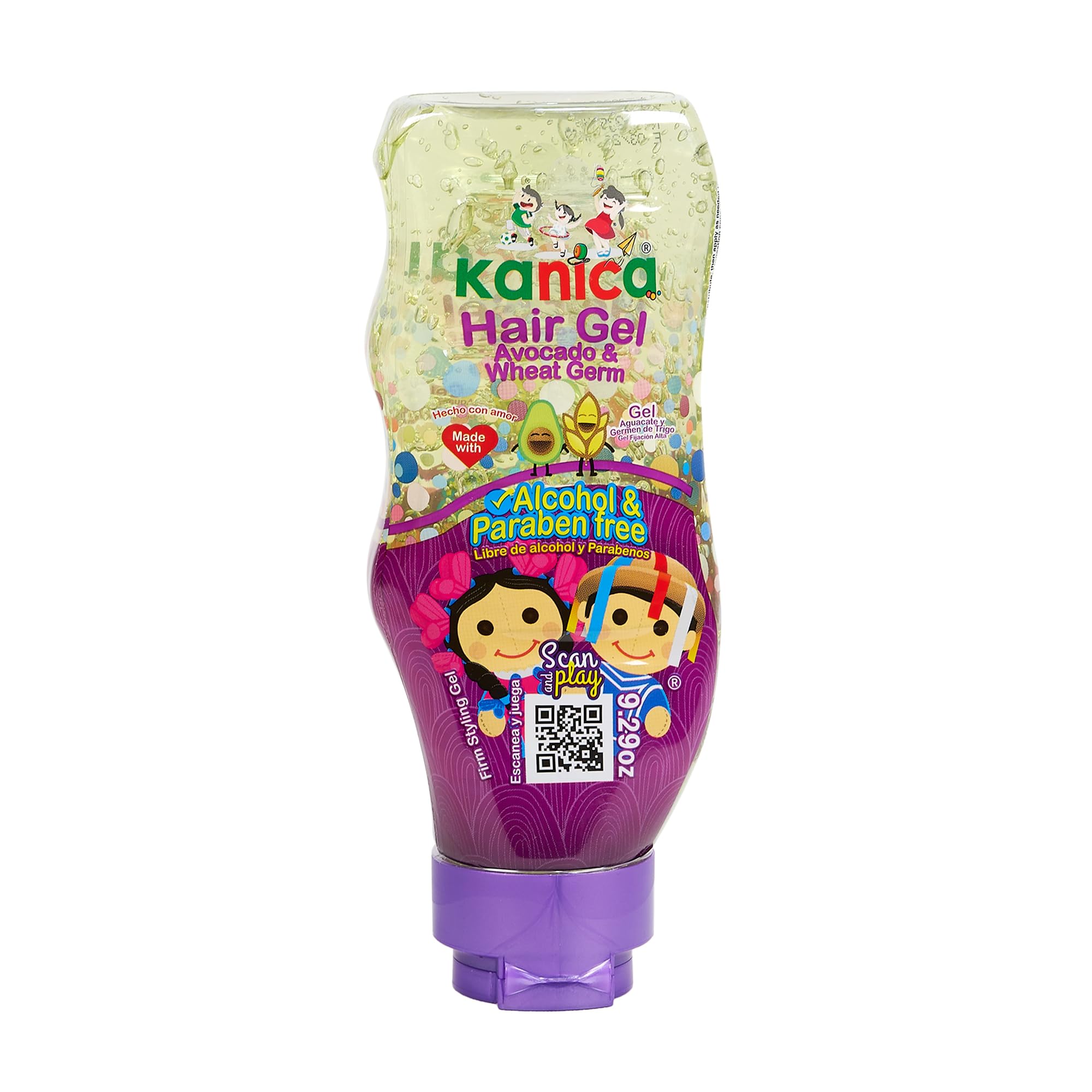 KANICA Gel with Avocado and Wheat Germ. Paraben and Alcohol Free