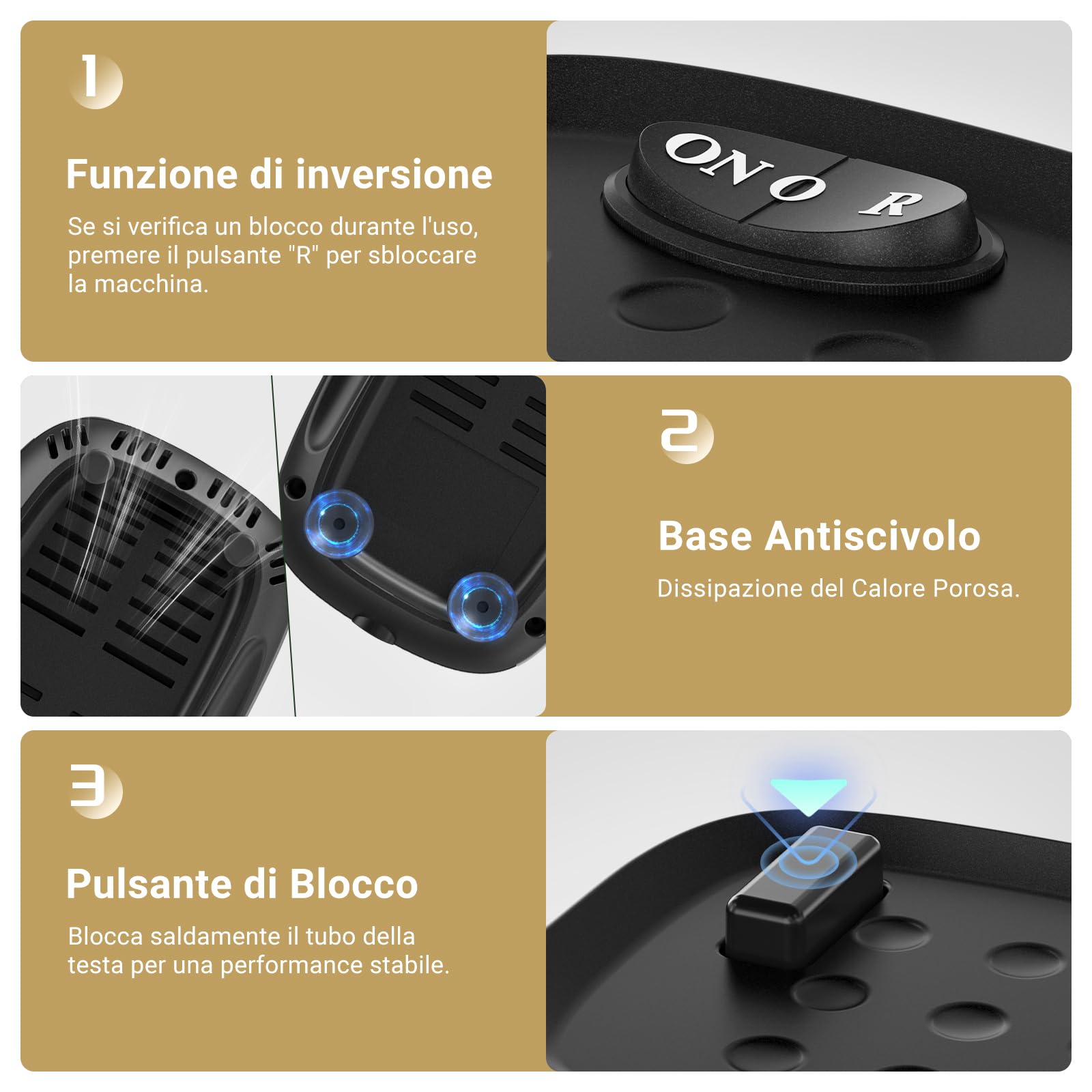Tritacarne AAOBOSI, Tritacarne Elettrico 3-IN-1[2800W Max]con 2 Lame, 3 Piatti, Insaccatrice per Salsicce, Kit Kubbe, per Uso Domestico in Cucina, Acciaio Inossidabile