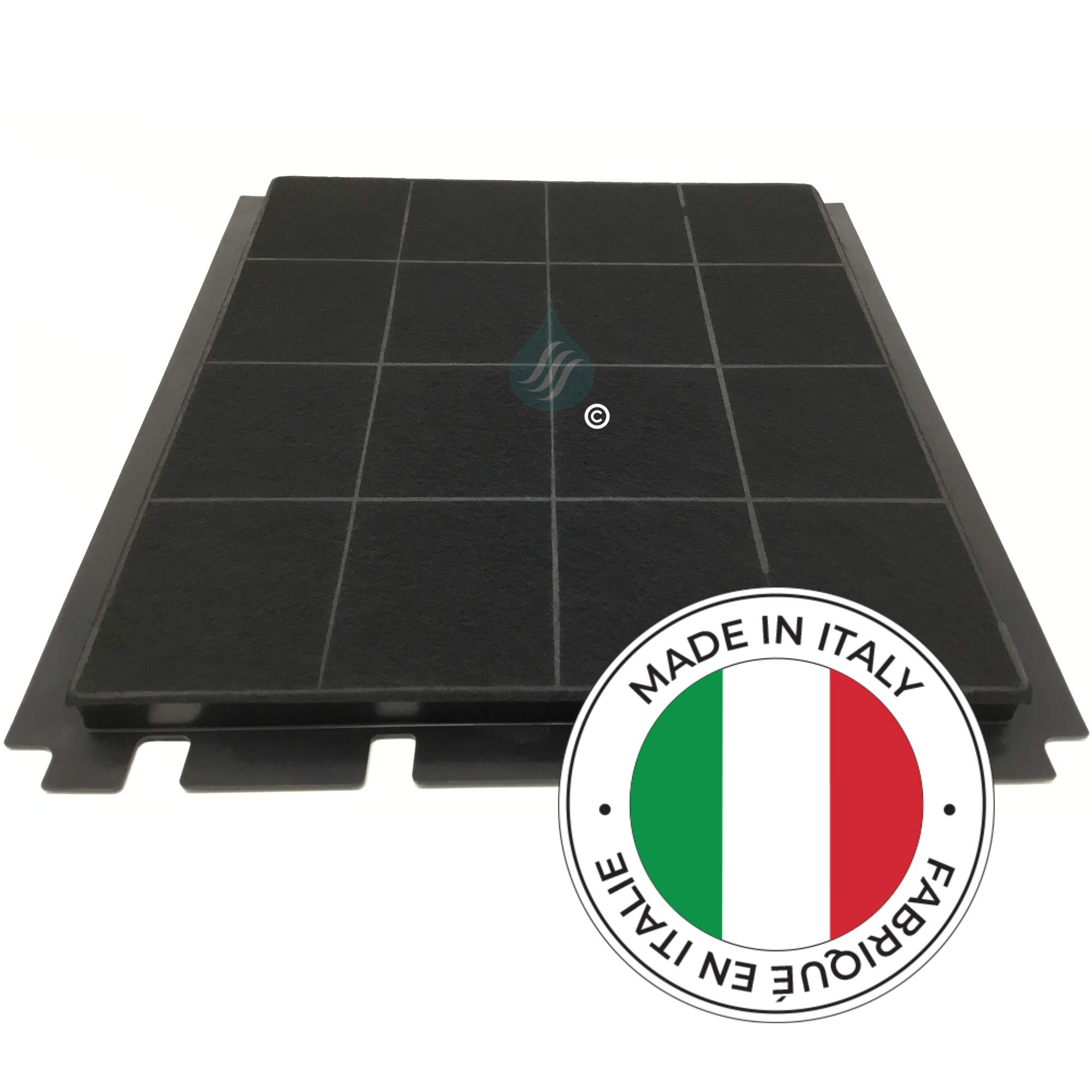 Solution Ahead – 1 filtro antiolor a carbón activado para campana, compatible con Airforce AFFCA267, fabricado en Italia