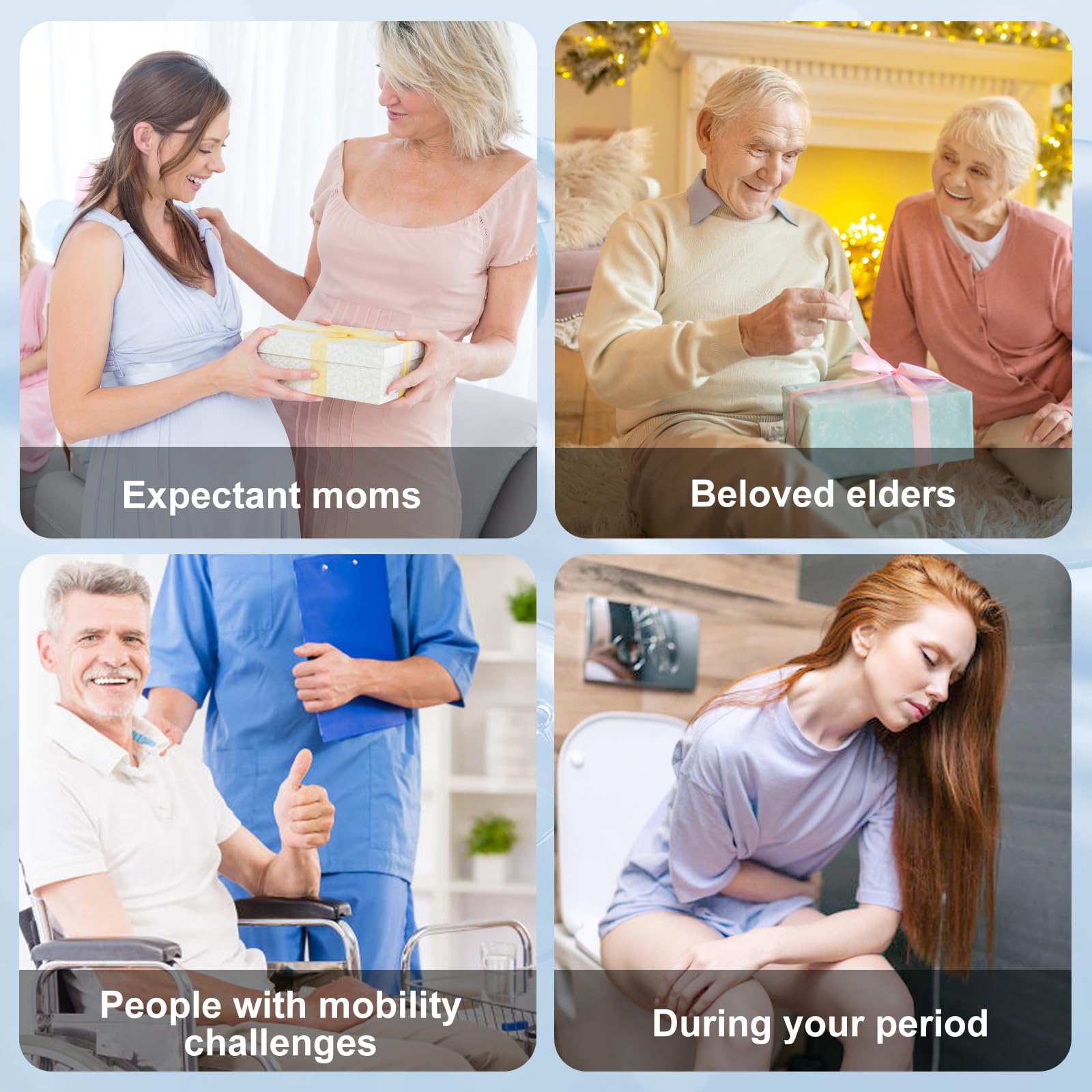 Ultra-Slim Bidet Attachment for Toilet with Filter Chlorine-Free Fresh Water pH balance Non-Electric Bidet Toilet Seat Attachment with — view 6