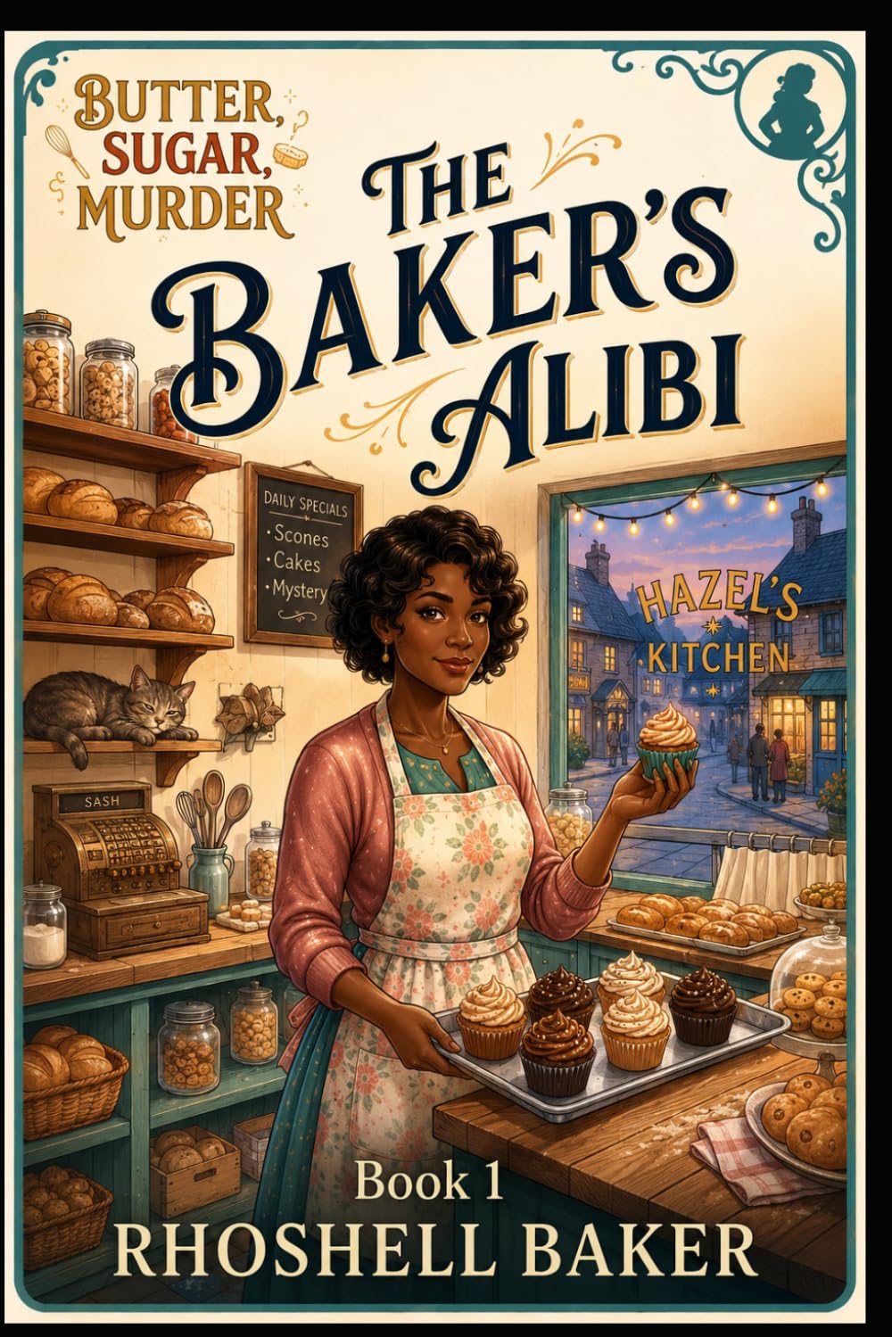 The Baker's Alibi: A Small-Town Cozy Mystery with Bite: 1 (Butter, Sugar, Murder)