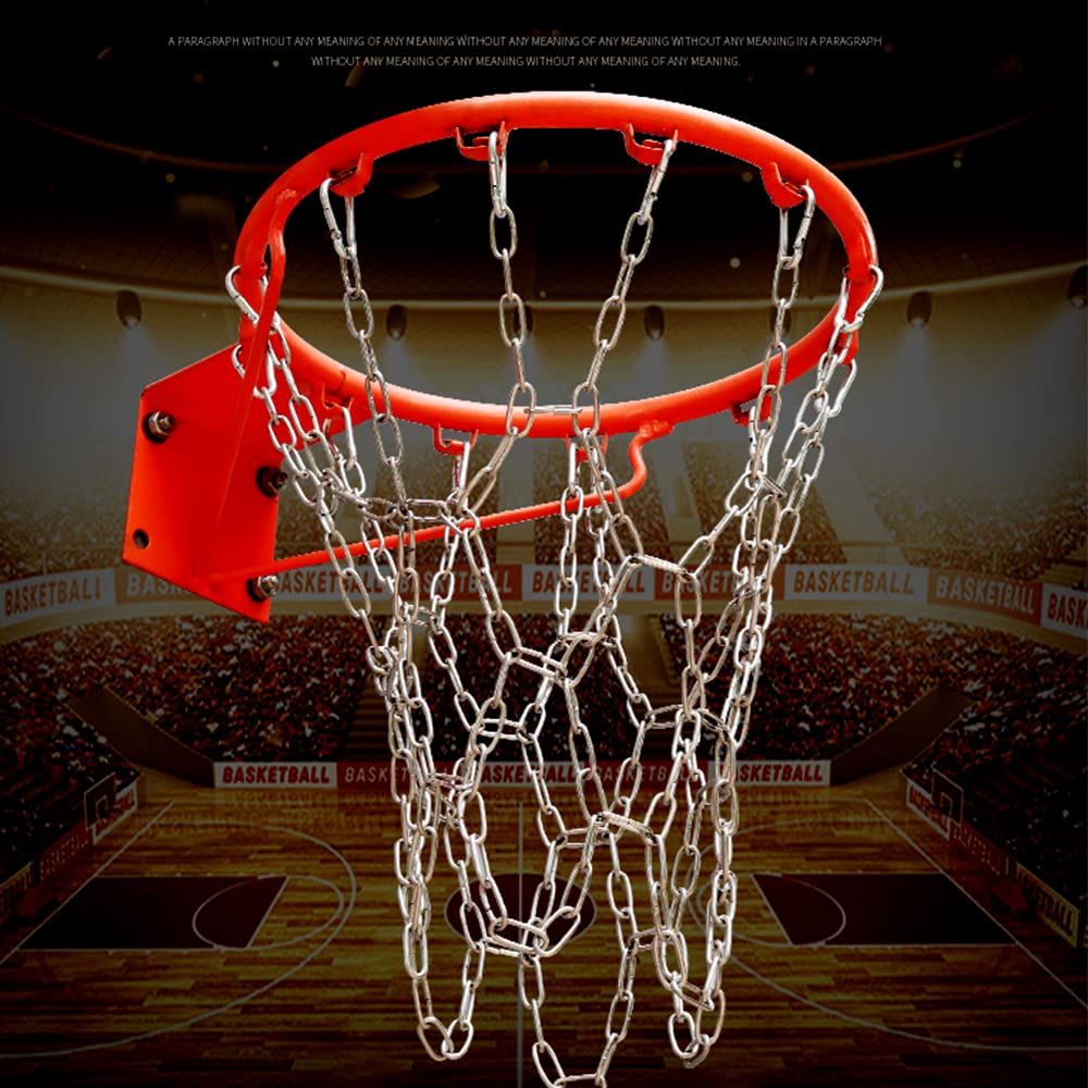 Mini Panier De Basket Pour Chambre Filet De Basket En Métal Chaîné