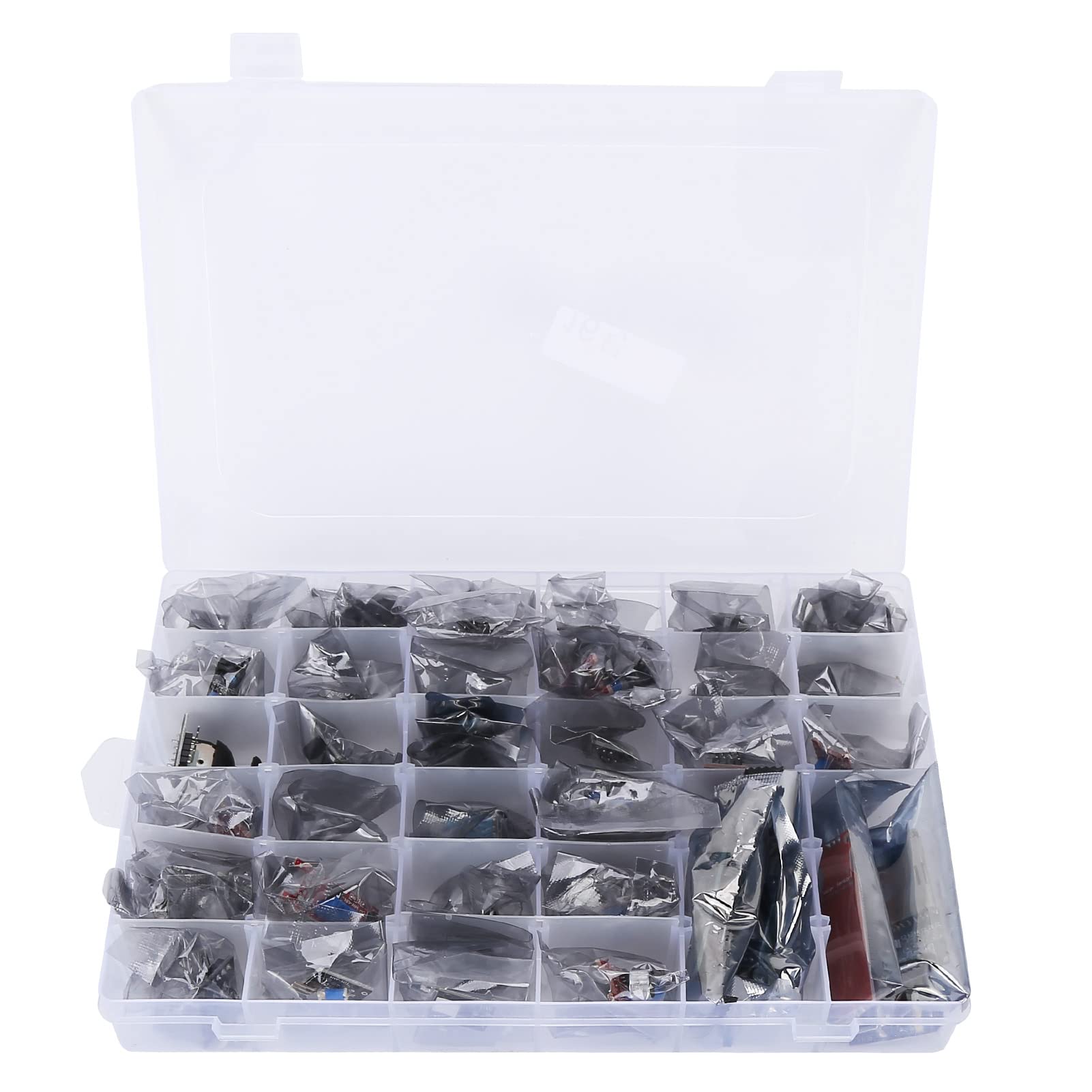 Kit électronique 45 Capteurs En 1 – Pour Arduino, Raspberry Pi, Projets DIY – Avec Boîte De Rangement