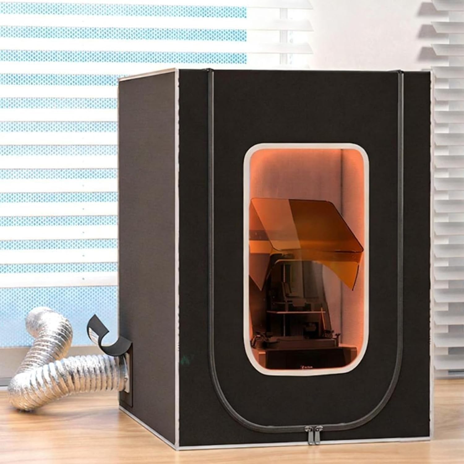 Custodia for Stampante 3D con Kit Ventilazione Luce LED,12 Livelli velocità