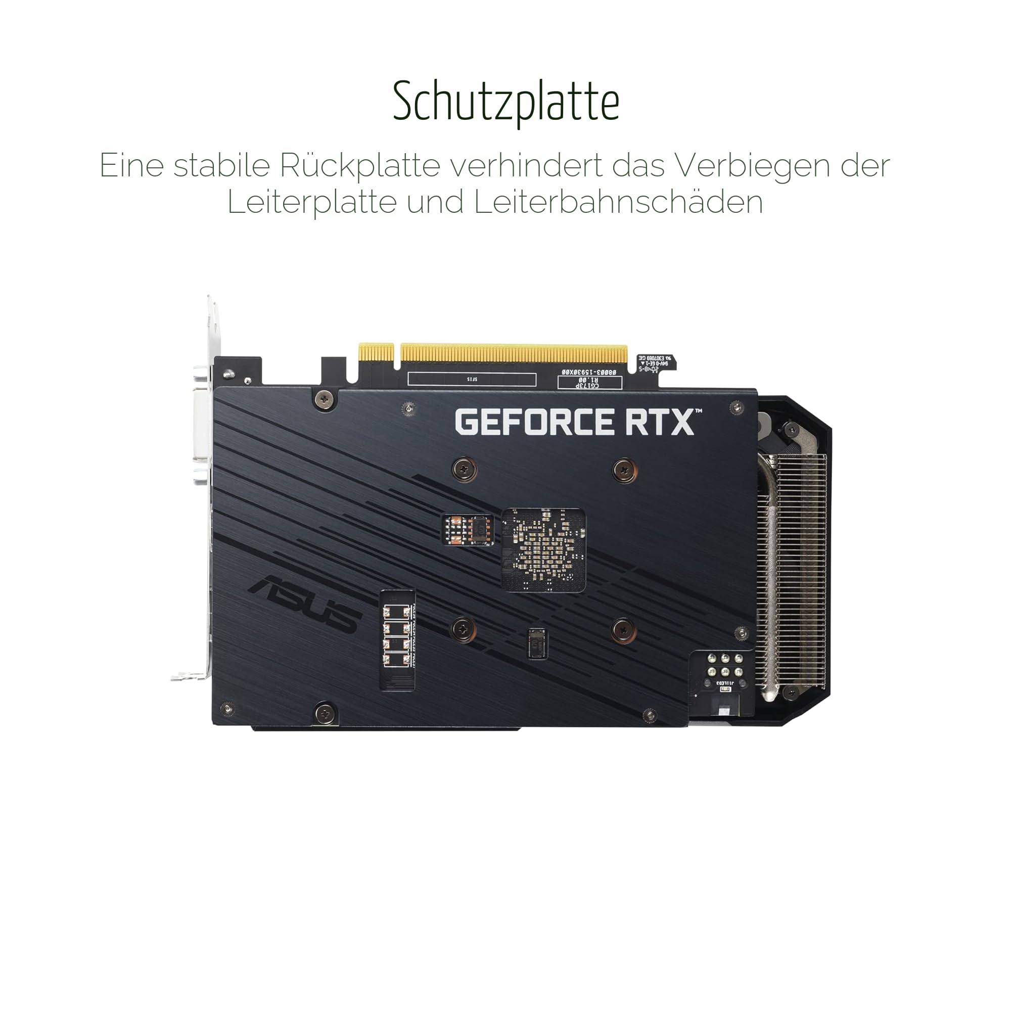 ASUS Dual GeForce RTX 3050 V2 OC Edition 8GB GDDR6 Gaming Grafikkarte