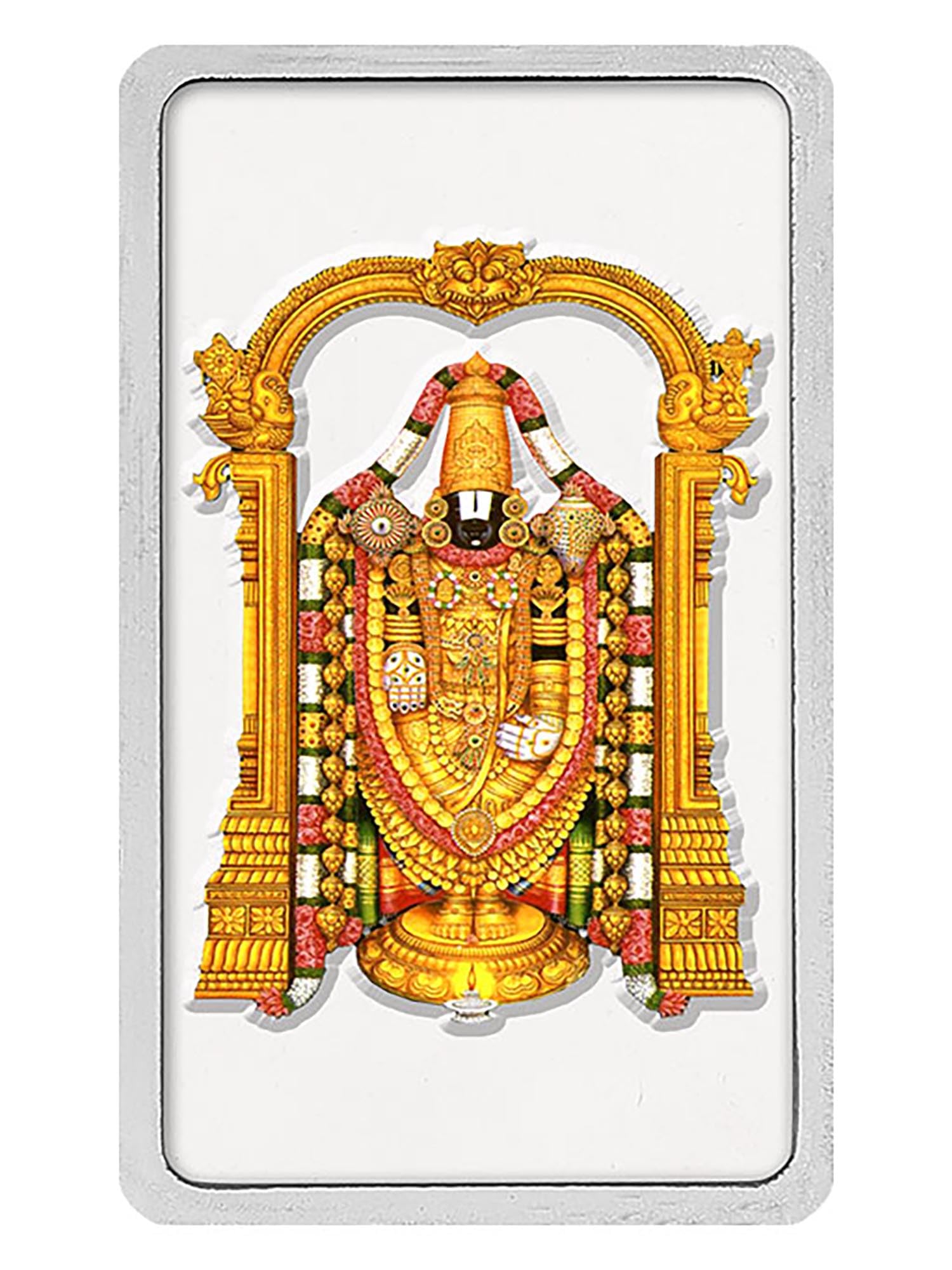 999 Silver Tirupati Balaji Precious Coin