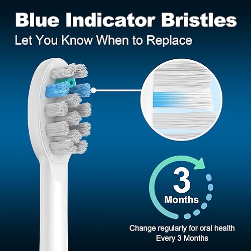 Miniatura 3 de Paquete de 6 cabezales de repuesto para cepillos de dientes compatibles con WaterPik Sonic Fusion 2.0, cabezal de cepillo de hilo dental FitMount