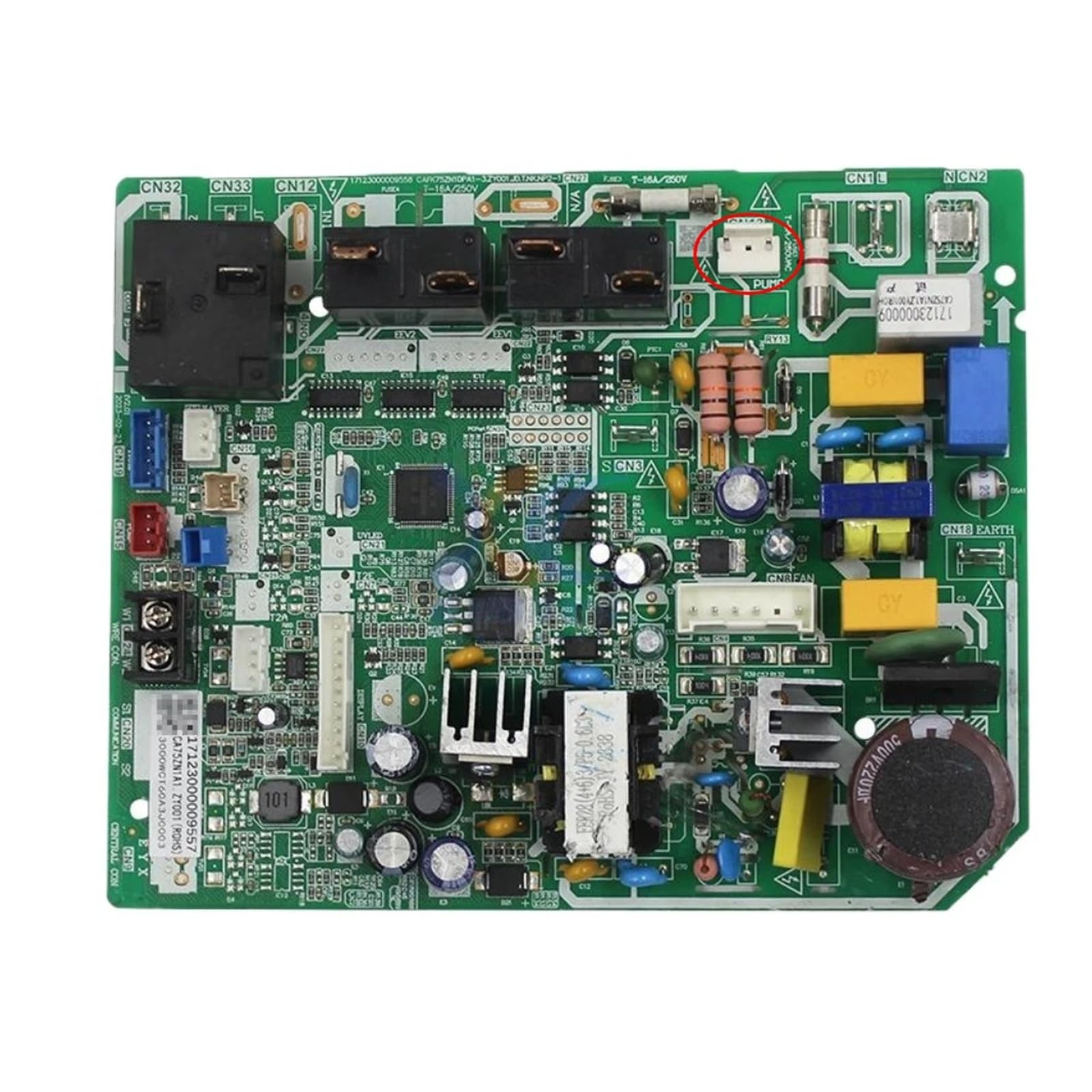 Carte de commande Midea CAFK75ZN1DPA1-3 pour climatiseur pcb 17123000009558
