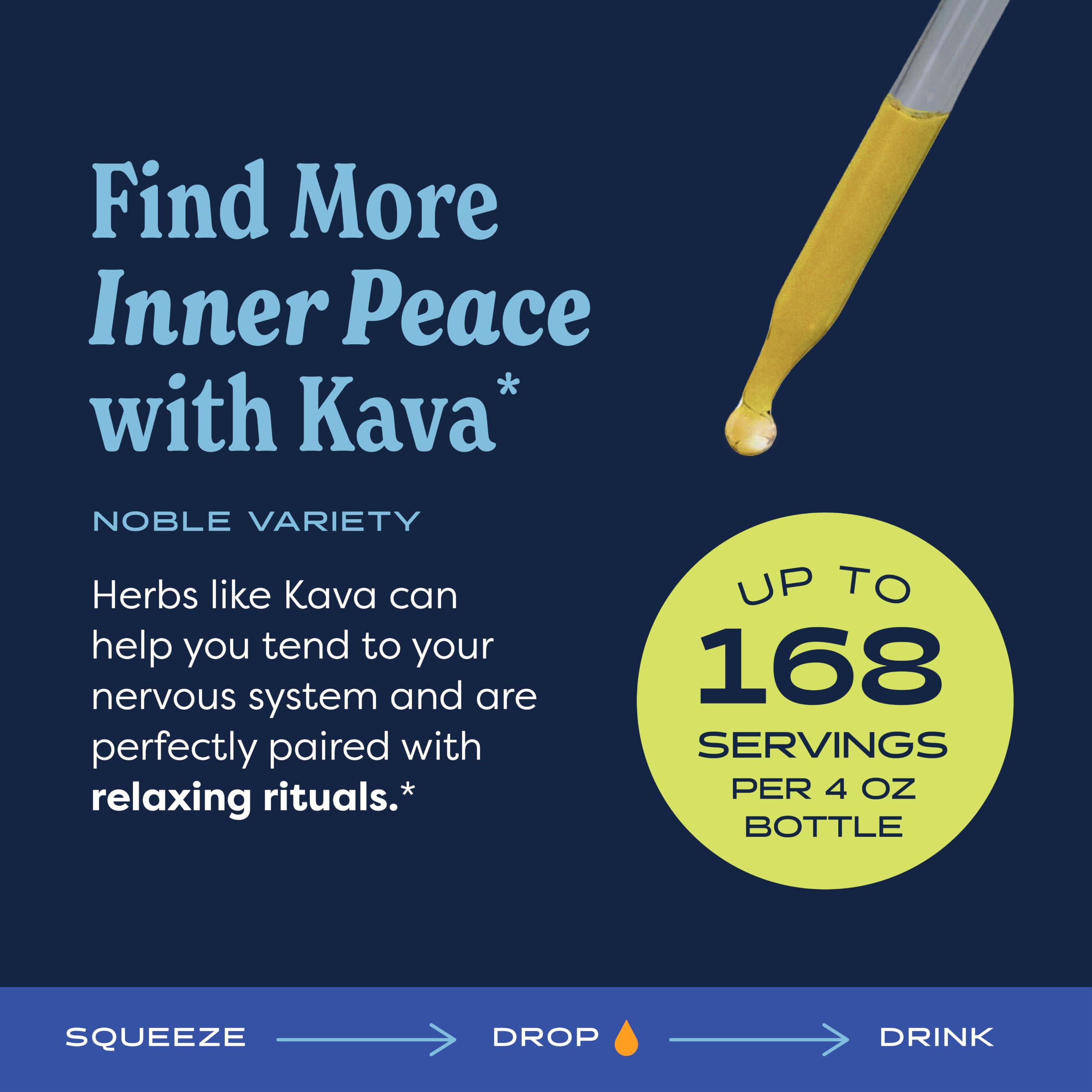 Herb Pharm Kava Root Liquid Extract: Reduces Stress, Relaxing, Vegan, Non-GMO Kava Kava Tincture for Calm & Relaxed Mind, Made with Noble Kava, Gluten-Free, Up to 3 Month Supply, 4 oz — Amazon image 2
