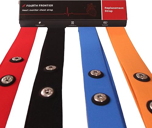 Miniatura 3 de Correa de repuesto para monitor de pecho de frecuencia cardíaca, compatible con Frontier X2 Wahoo Tickr Polar Garmin HRM Coospo