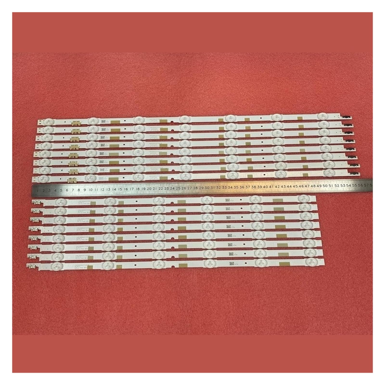 16 Teile/satz led-hintergrundbeleuchtung streifen for UE50JU6800 UE50JU6850 UE50JU6800K UE50JU6850 BN96-38479A 38480A V5DR_500SCA 500SCB_R1