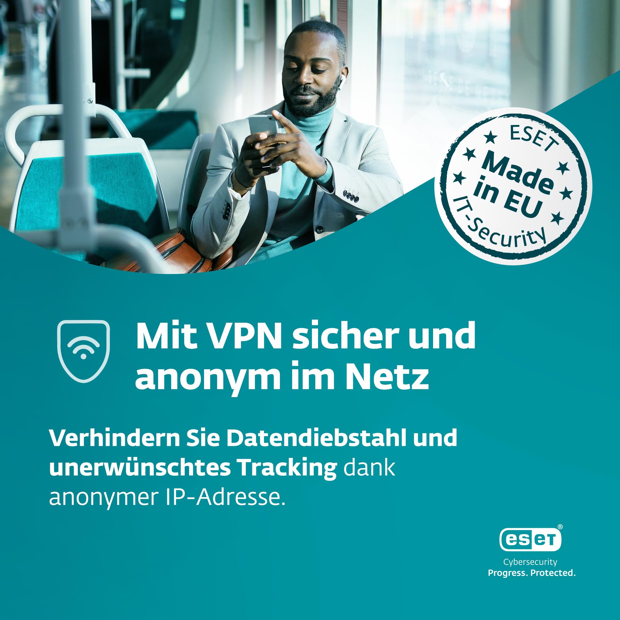 ESET Small Business Security | 5 devices | 1 year | Antivirus, Safe Banking, Safe Browsing, Ransomware-Behebung, VPN, Secure Data, Safe Server | Activation key by email