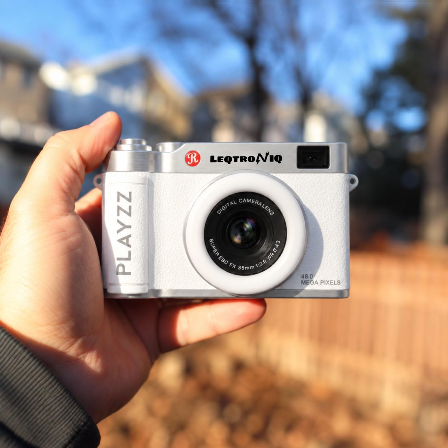 LEQTRONIQ Playzz 48MP Digital Camera - Selfie & Vlog -8
