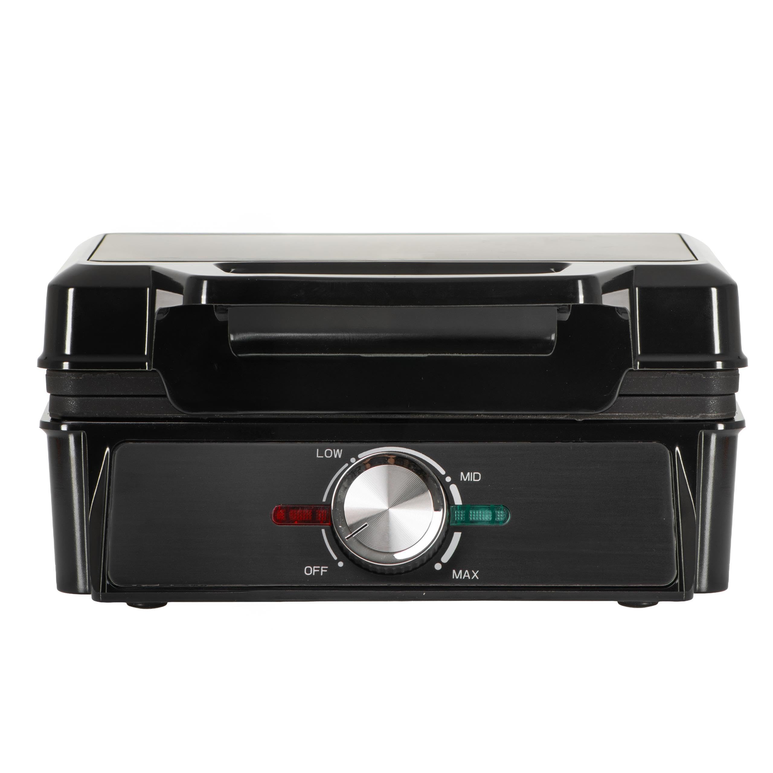 ADLER EUROPE Waffeleisen Belgische Waffel – Doppelwaffeleisen mit Temperaturregelung – 2000W Waffelautomat – Antihaftbeschichtung und Wärmeisolierter Griff - Tief-Heizplatten 9cm x 14,5cm