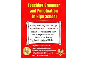 The Best Grammar Workbook Ever: Teaching Grammar and Punctuation in High School Grades 9-12