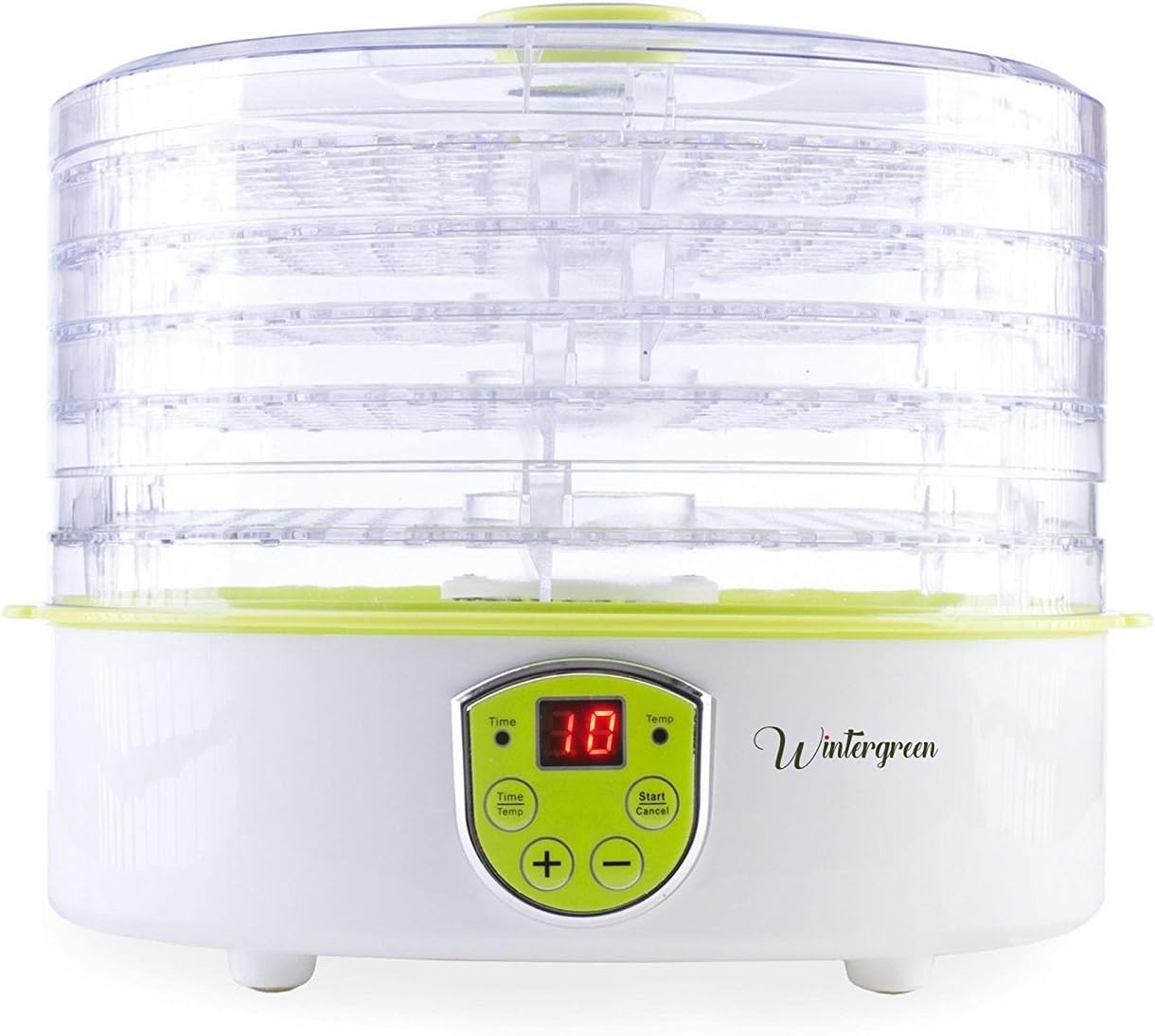 Food Dehydrator Machine by Wintergreen BPA Free Snackmaster for Beef Jerky Preserving Wild Food and Fruit Vegetable Dryer in Home Kitchen