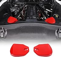 Vista 10 de Daeiclru Cubiertas de torre de puntal trasero compatibles con Chevrolet Corvette C8 2020-2023, cubierta de torre de ABS que absorbe los golpes