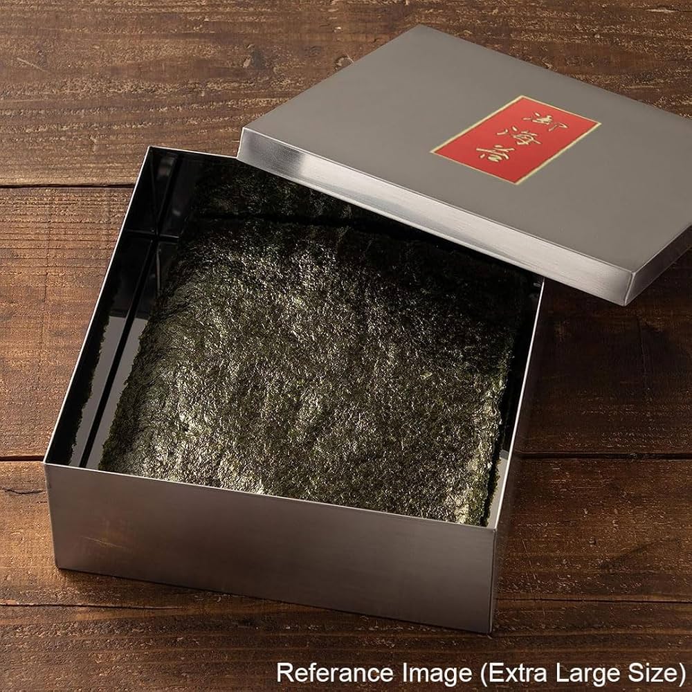 Amazon.co.jp: TIKUSAN 日本製 海苔容器 寿司のり 缶 ステンレス