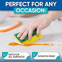 Vista 5 de Blue Turtle Esponjas multiusos – Esponjas de limpieza para todas las superficies – Esponja multifunción premium – Esponjas resistentes al olor