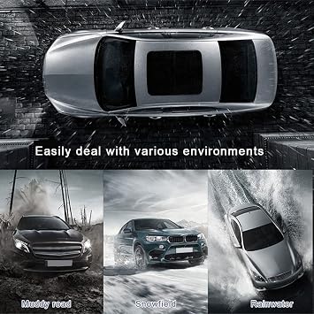 Custom Car Floor Mats Custom Logo/Pattern for SUV Van Truck Sedan Coupe Car Mats Full Surrouded Floor Mat All Weather Waterproof and Anti-Slip Protection Car Floor Liners(Beige)