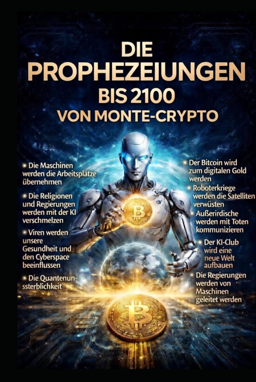 Die Prophezeiungen bis 2100 ist sein erstes Buch.: by MonteCrypto