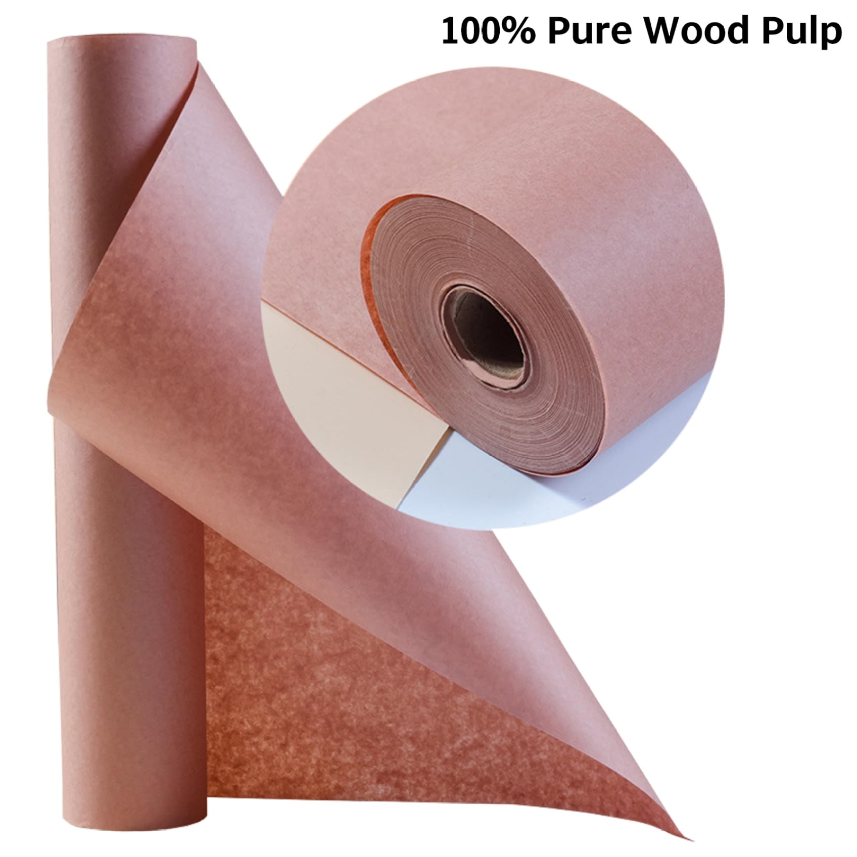 Butcher Paper Butchers Papier 45,7 cm x 53,3 m BBQ-papier olie-absorberende slager papierrol hittebestendig, geurvrij inpakpapier voor barbecue grill Butcher Paper Butchers Papier 45,7 cm x 53,3 m BBQ-papier olie-absorberende slager papierrol hittebestendig, geurvrij inpakpapier voor barbecue grill