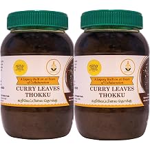 The Grand Sweets and Snacks GSS Curry Leaves/Karuvepilai Rice Mix Pack of 2 Each Jar 500gB-MC