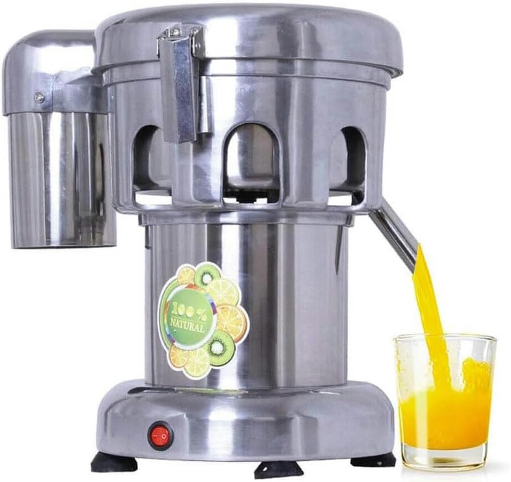 Fruit and Vegetables Juice Maker Automatic Centrifugal Juicer Commercial 370W Centrifugal Juicer Machines Whole Fruit and Vegetable 2800r