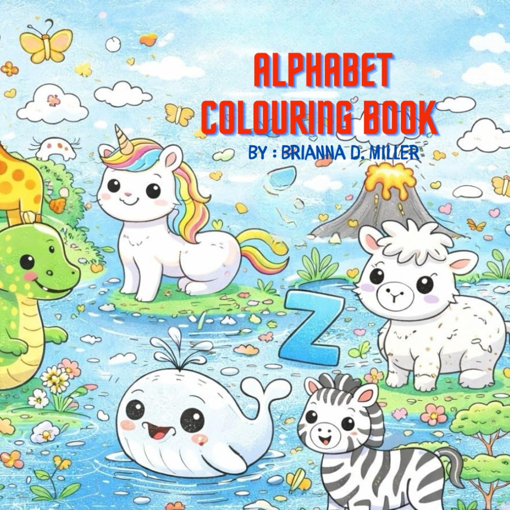 Alphabet Colouring Book