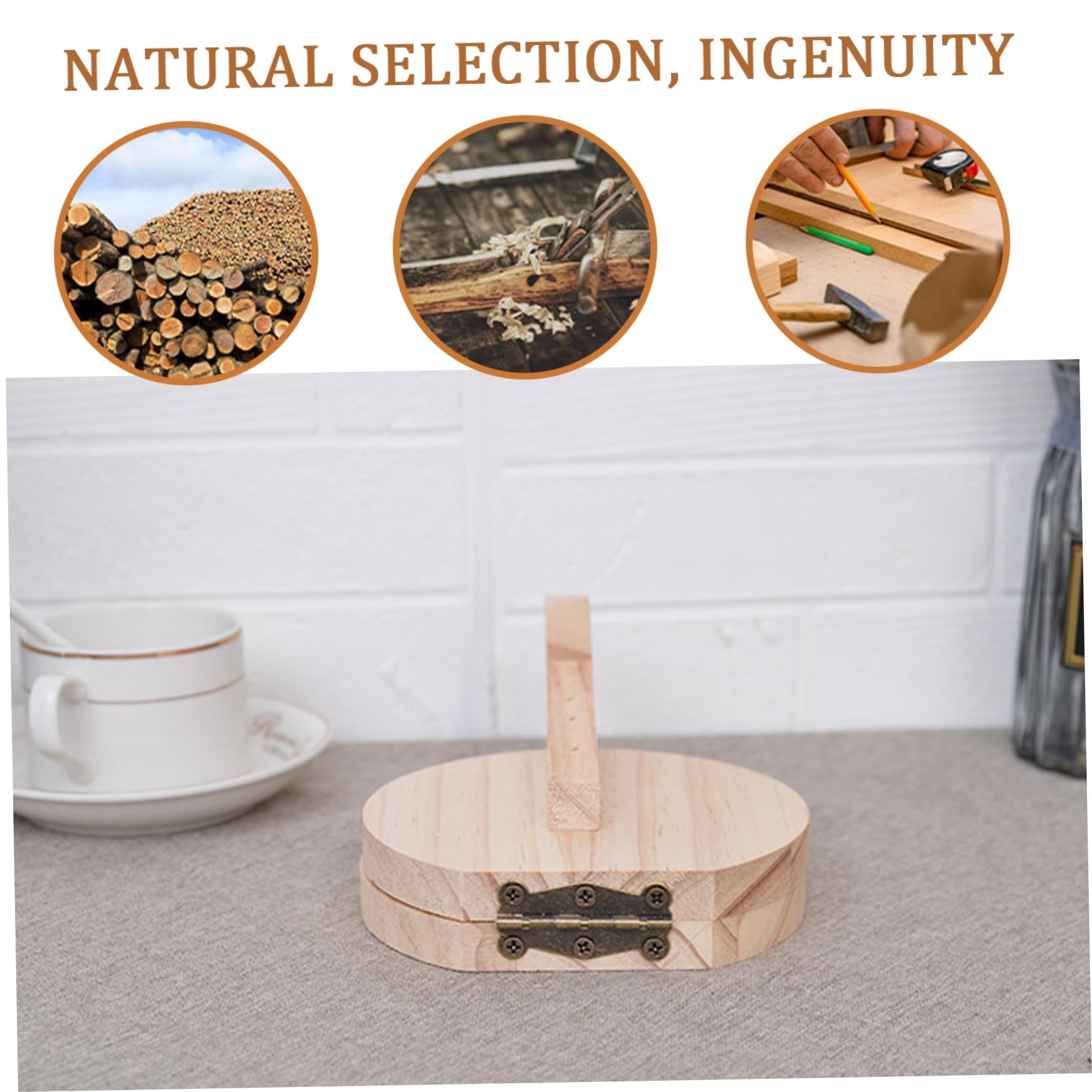 Amazon | トルティーヤプレス 天然木製トルティーヤプレス 16.5