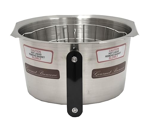 Wilbur Curtis Brew Cono GourmetBrewCesta de calidad comercial de gran capacidad baño-3354(cada uno)
