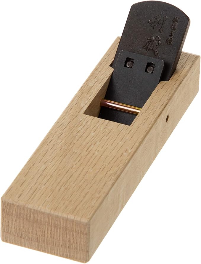 KAKURI Japanese Plane Blade Replacement Model 30mm, Woodworking Mini Hand Block