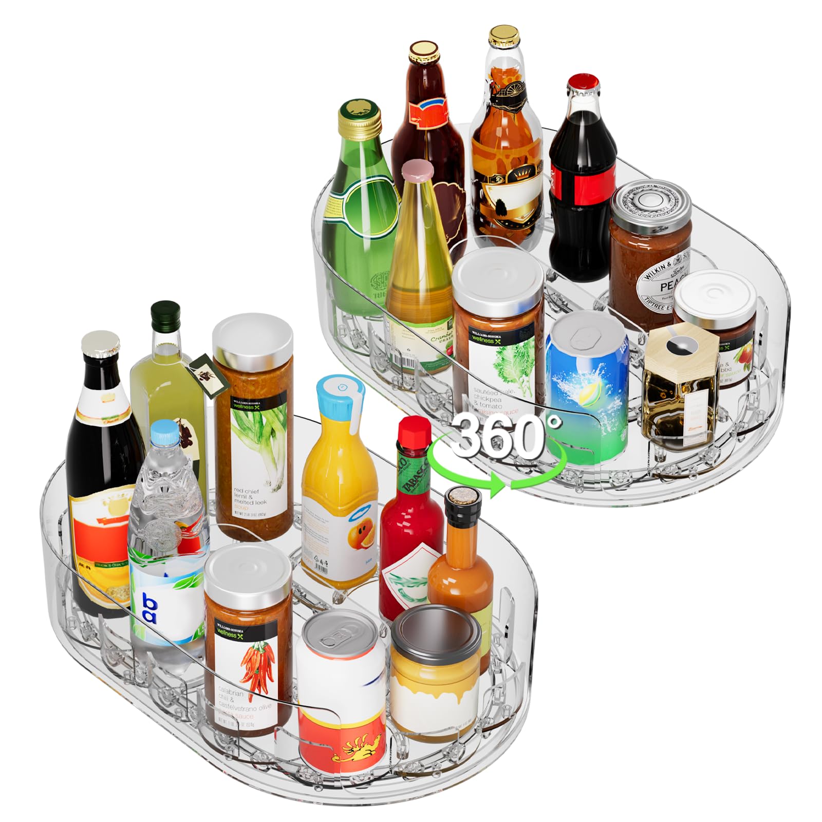 Susanです。 Amazon.com: Onadak 360° Rotating Lazy Susan for Refrigerator, 13.5
