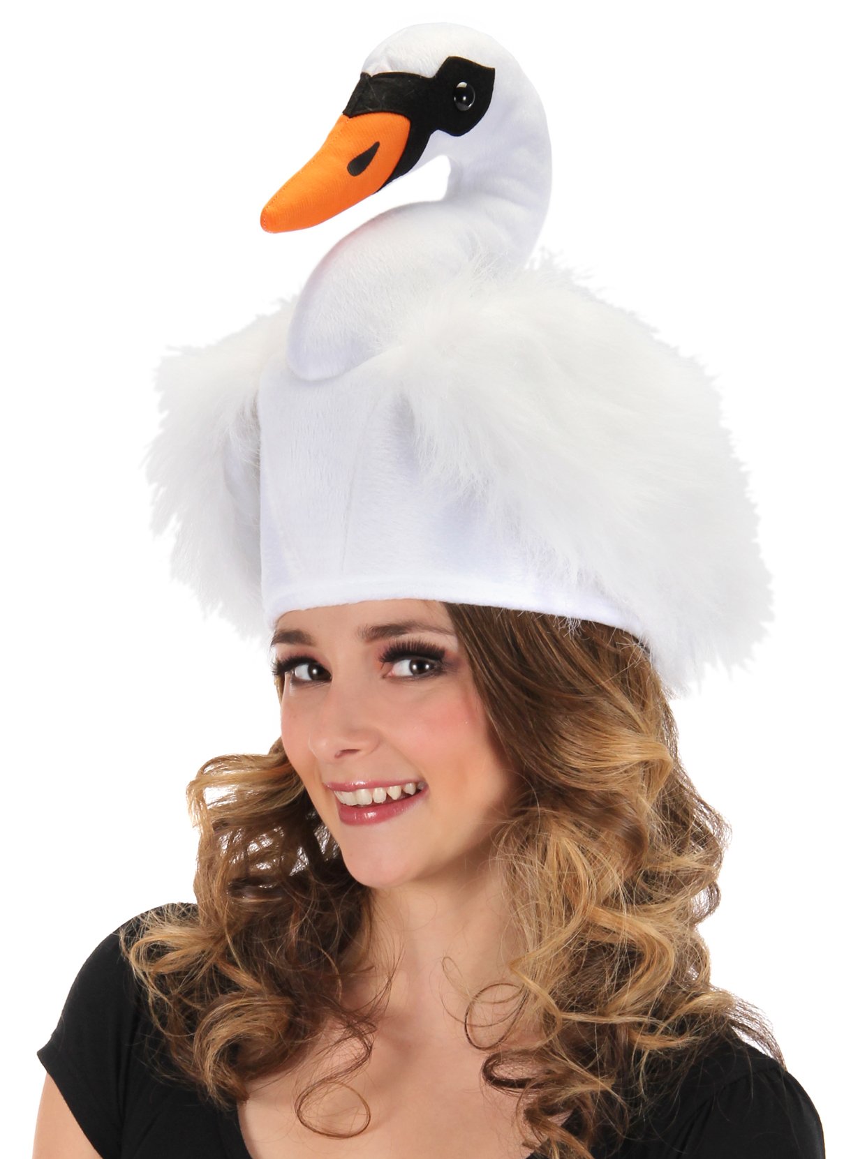 Elope Swan Plush Hat Standard