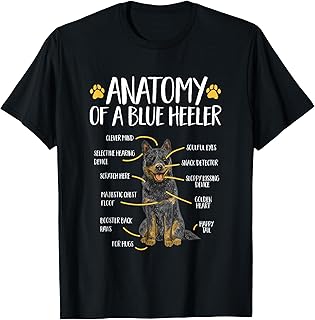 Australian Cattle Dog Red Blue Heeler T-Shirt