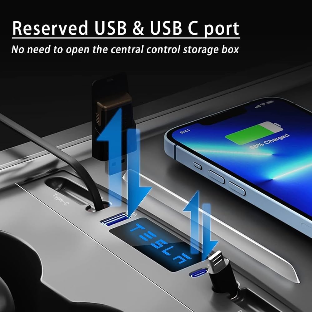 Tesla Model Y Phone Charger Tesla Model 3/Y Phone Charger