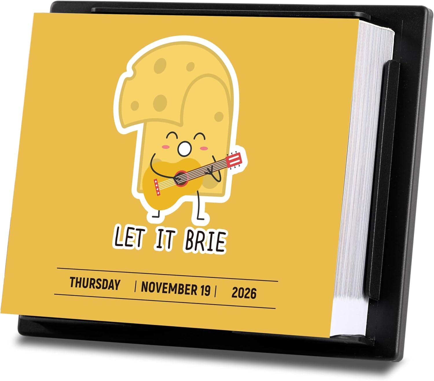 2026 Desk Calendar - Daily Calendar 2026 Page a Day, Jan. 2026 - Dec. 2026, Funny Desk Calendar 2026 with Tear Off Pages and Daily Puns, Gift for Home or Office, 4.84'' x 5.9''