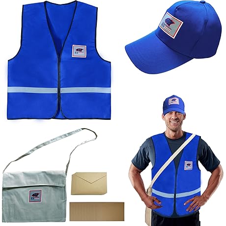 Postman Career Costume: The Perfect Mail Costume for Role-Playing Fun