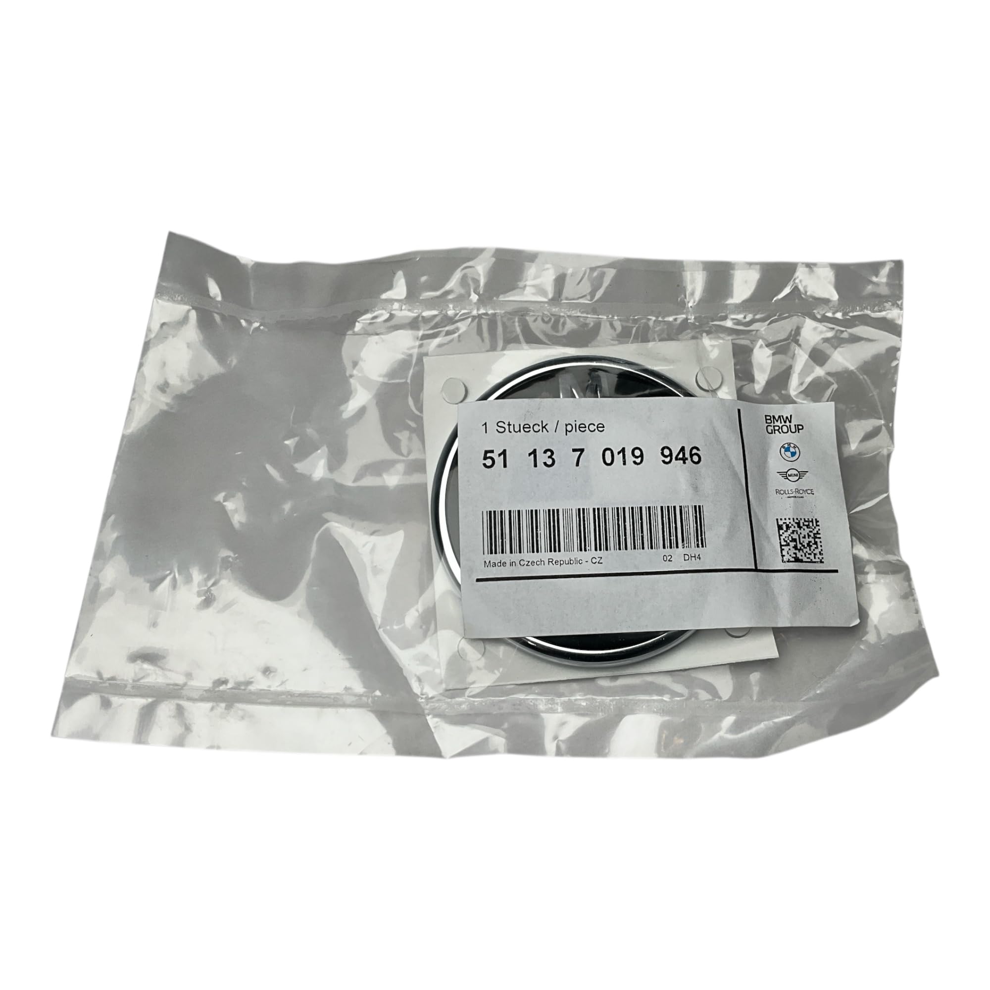 Emblème BMW pour coffre arrière rond E46 Série 3 323ci 325ci 330ci M3 Cabriolet