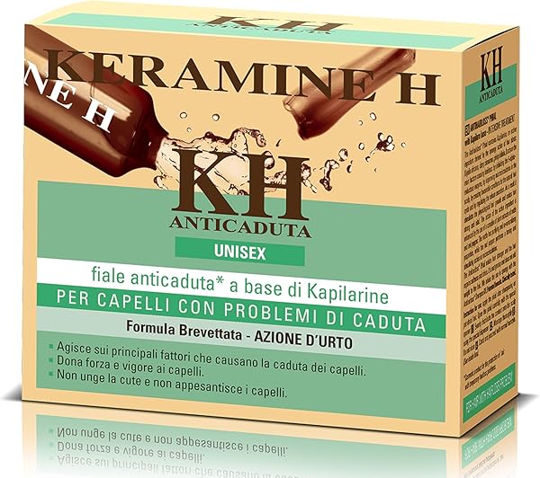 Keramine H Fiala Anticaduta per Capelli 12 x 6ml
