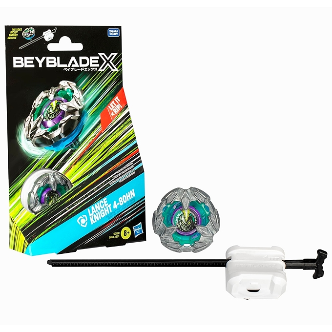 陀螺战斗玩具：Beyblade X Lance Knight Starter Pack