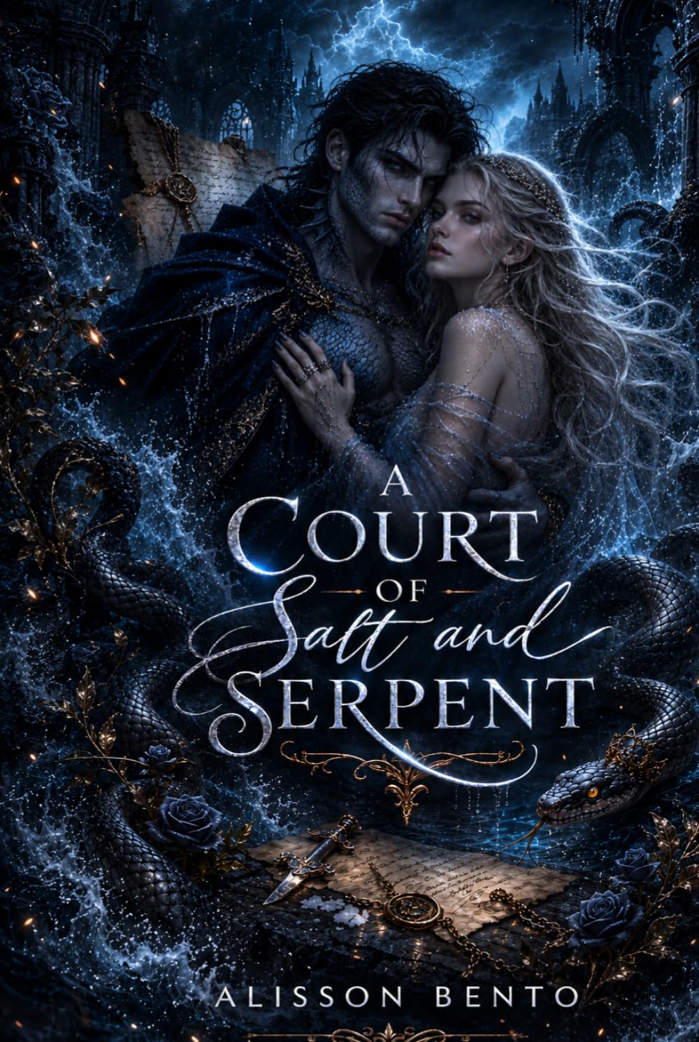 A Court of Salt and Serpent: An Enemies-to-Lovers Fantasy Romance of Undersea Kingdoms and Forbidden Love (Fantasy & Supernatural)