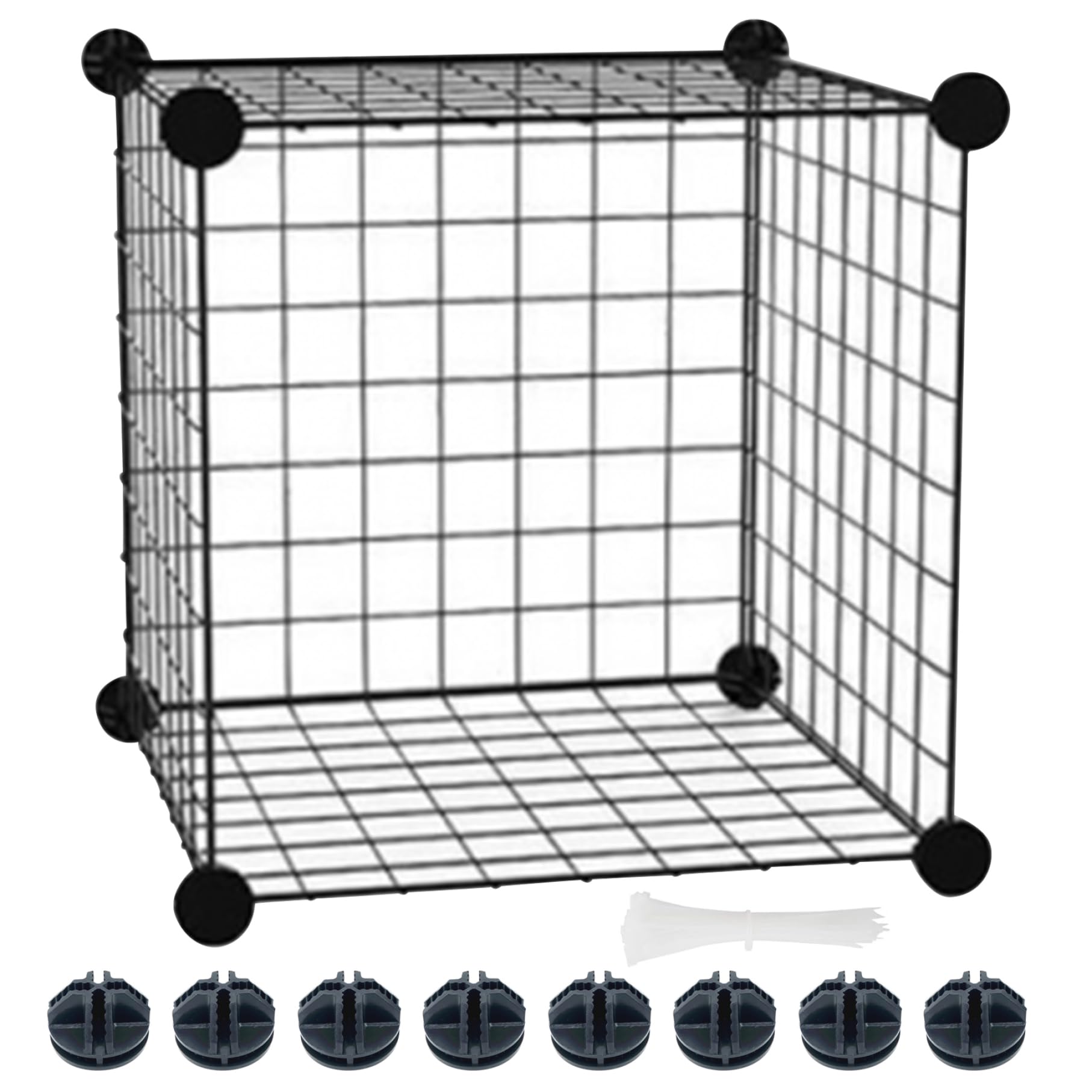 Cloches jardin en fil de poulet premium et cages de protection durables à boucle fixe