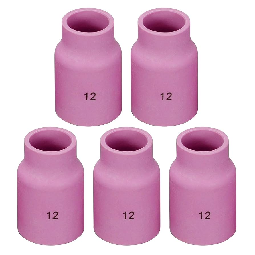 RIVERWELD TIG Gas Lens Alumina Nozzle Ceramic Cups Jumbo