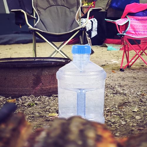 Miniatura 7 de Contenedor de botella de agua Mochila transparente Cubo de camping Portátil PC Cubo vacío Botellas de agua transparentes Contenedor de agua con grifo