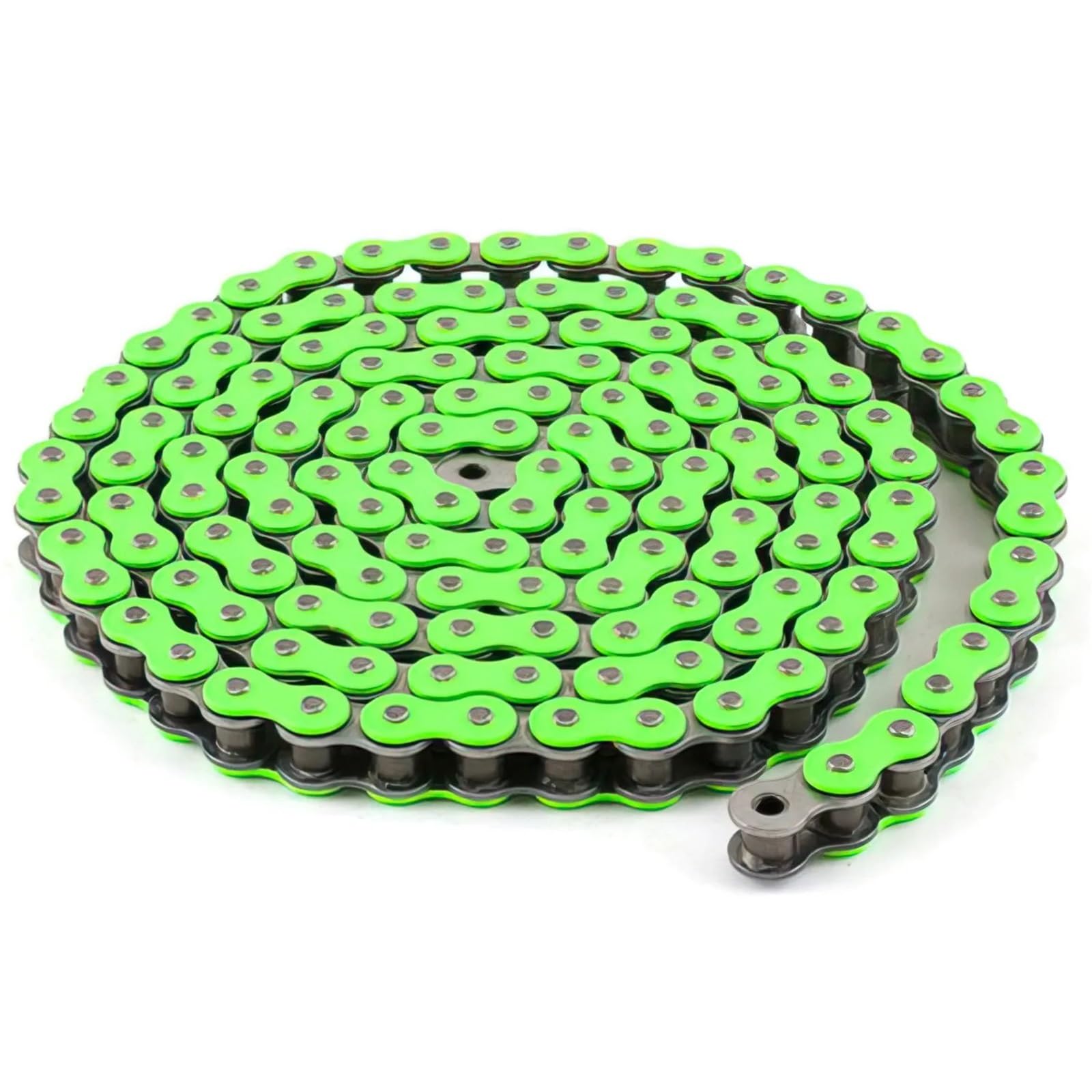 Catena di trasmissione per moto verde 428 108 maglie, parti adatte per Honda, Kawasaki, Yam&aha, 125cc~250cc SSR, ATV e Dirt Catena di trasmissione