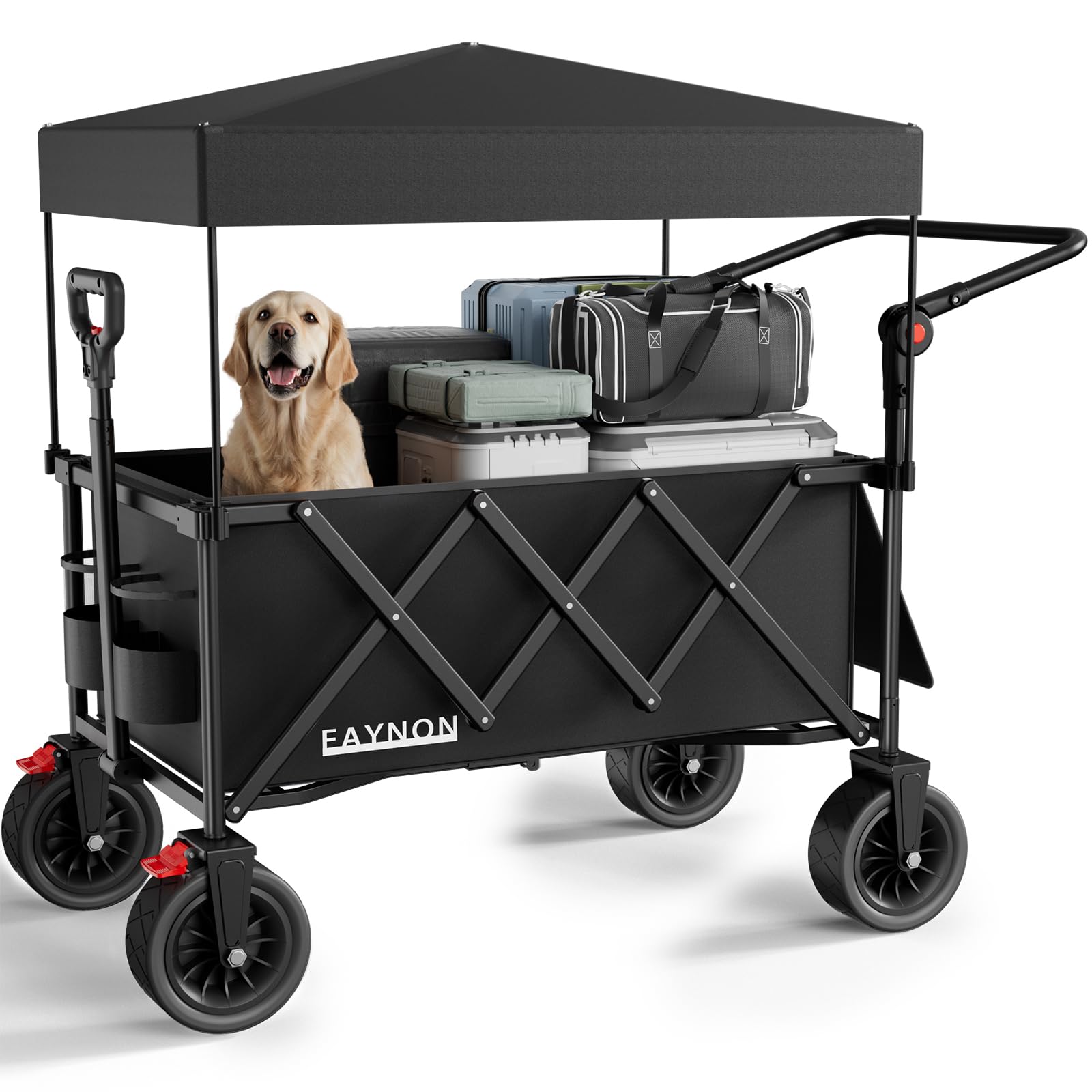 EAYNON 3-in-1 Collapsible Wagon