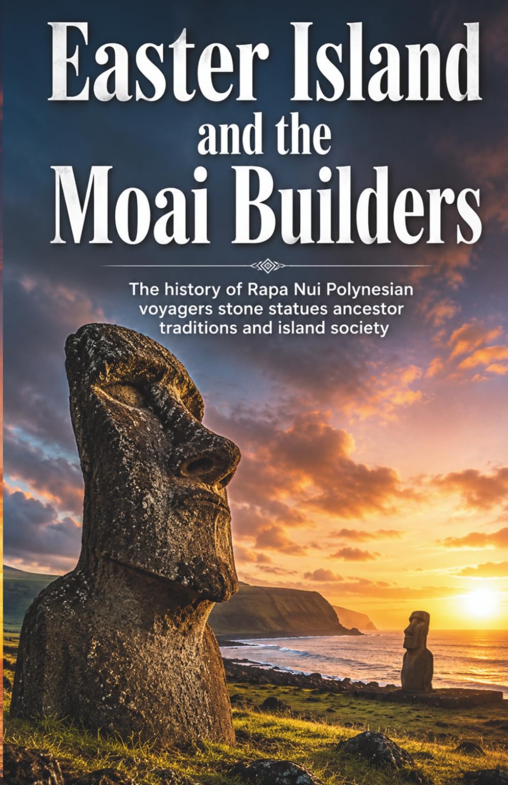 Easter Island and the Moai Builders: The history of Rapa Nui Polynesian voyagers stone statues ancestor traditions and island society